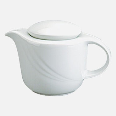 Schonwald 9184335 Donna Senior Porcelain Teapot, 12 oz., White, 6/Case - photo 2