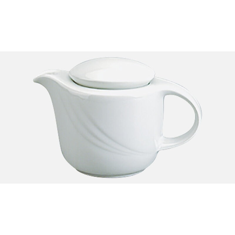 Schonwald 9184335 Donna Senior Porcelain Teapot, 12 oz., White, 6/Case - Default Title