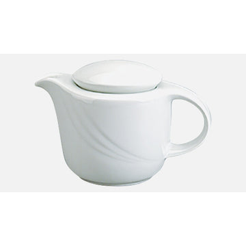 Schonwald 9184335 Donna Senior Porcelain Teapot, 12 oz., White, 6/Case - Default Title