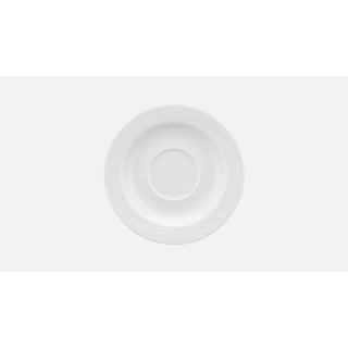 Schonwald 9186918 Donna Porcelain Saucer, 6 1/4" Diameter, White, 12/Case - Default Title