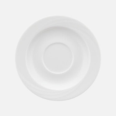 Schonwald 9187130 Donna Senior Porcelain Saucer, 6 5/8" Diameter, White, 12/Case - photo 2