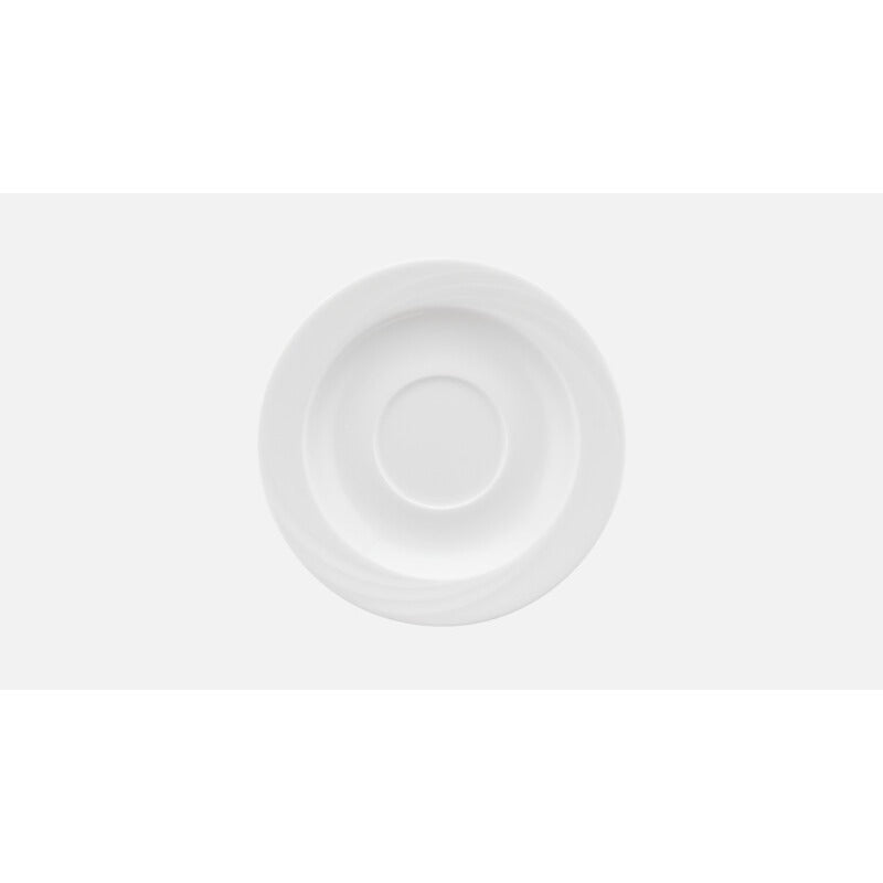 Schonwald 9187130 Donna Senior Porcelain Saucer, 6 5/8" Diameter, White, 12/Case - Default Title