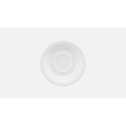 Schonwald Avanti Gusto Porcelain Espresso Saucer, White, 12/Case - 2 1/2"