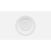 Schonwald Avanti Gusto Porcelain Espresso Saucer, White, 12/Case - 6 1/4"