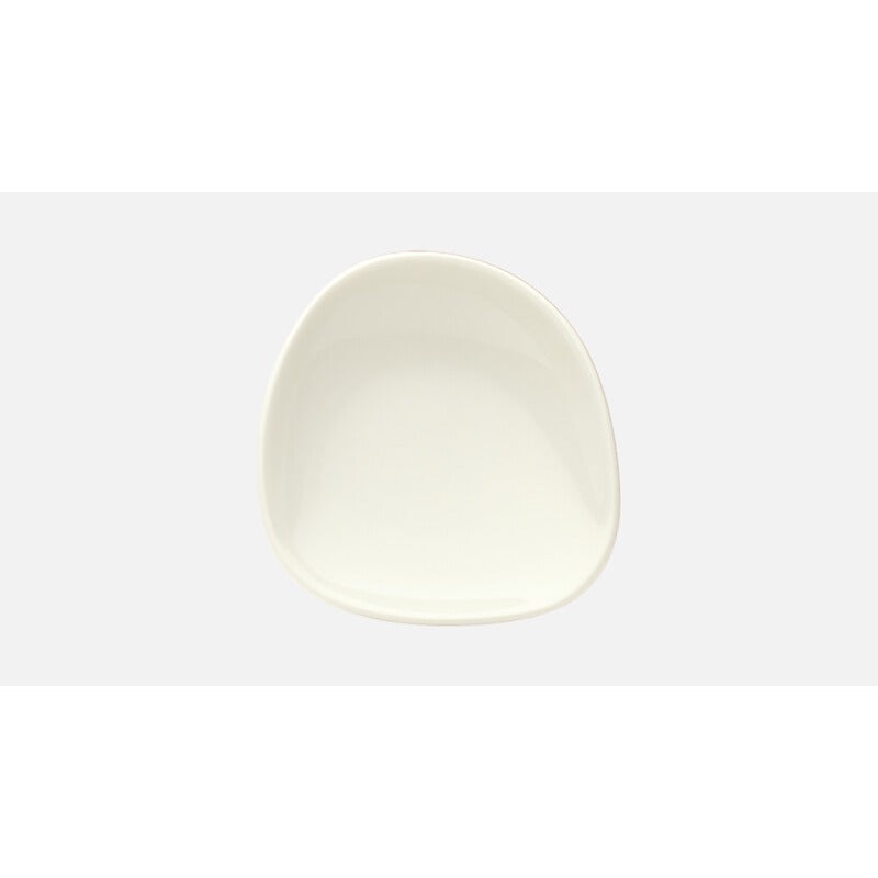 Schonwald 9385709 WellCome Porcelain Dish, 3 1/2" Diameter, Ivory, 24/Case - Default Title