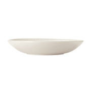 Libbey Zipline Porcelain Deep Plate, White - 8"