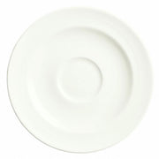Reserve by Libbey 987659332 Silk Porcelain Saucer, 6" Diameter, White, 36/Case - Default Title