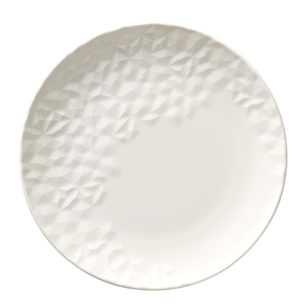 Reserve by Libbey Status Porcelain Plate, White - 8 1/2"
