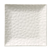 Reserve by Libbey Status Porcelain Plate, 1 1/8" High, White - 8 1/2"