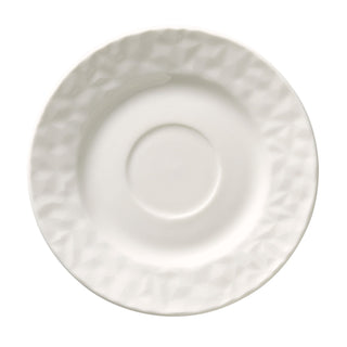 Reserve by Libbey 988001500 Status Porcelain Saucer, 6" Diameter, White, 36/Case - Default Title