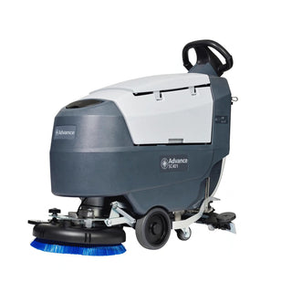 Advance by Nilfisk Walk Behind Floor Scrubber, 18" x 46", Gray - 98 Gel