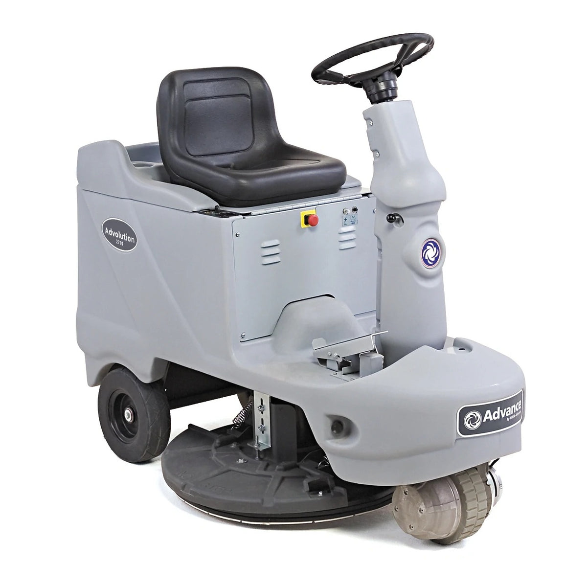 Advance by Nilfisk Floor Burnisher, 32" x 65 1/2", Gray - Wet Shelf