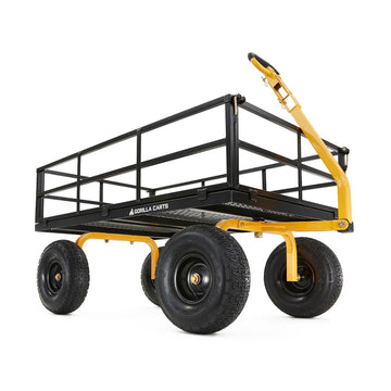 Gorilla GOR1400-COM Steel Cart, 34 1/2" x 62 11/16" - Default Title