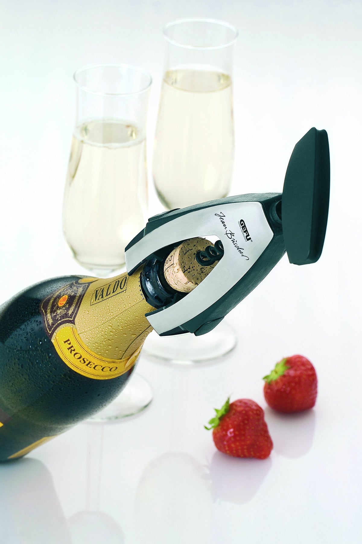 13480 Corkscrew by GEFU – One Size, Plastic, Black/Silver, Model GF13480