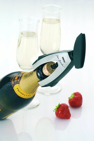 13480 Corkscrew by GEFU – One Size, Plastic, Black/Silver, Model GF13480