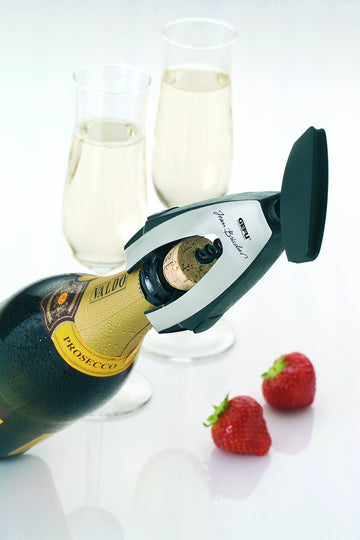 13480 Corkscrew by GEFU – One Size, Plastic, Black/Silver, Model GF13480