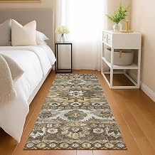 Addison Rugs Chantille ACN2638 Brown 2'3" x 7'6" Indoor/Outdoor, Machine Washable, Easy Clean, Non Shedding, Bedroom, Living Room, Dining Room, Kitchen, Patio Runner Rug