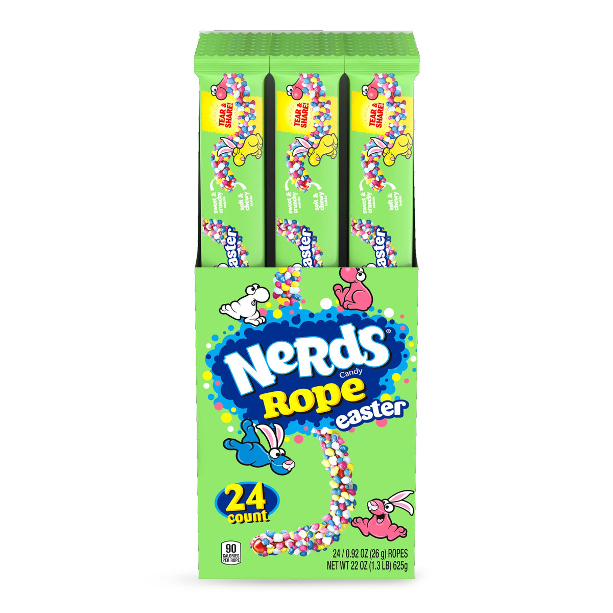 Nerds Easter / 0.92 Ounce (Pack of 24) / Assorted Gummy Candy