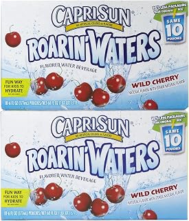 Capri Sun Roarin' Waters Wild Cherry Juice Pouches- 10 PK2