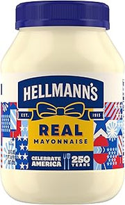 HELLMANN'S Real Mayonnaise 30oz, Mayo Jar, Sandwich Spread, Gluten Free 1PK