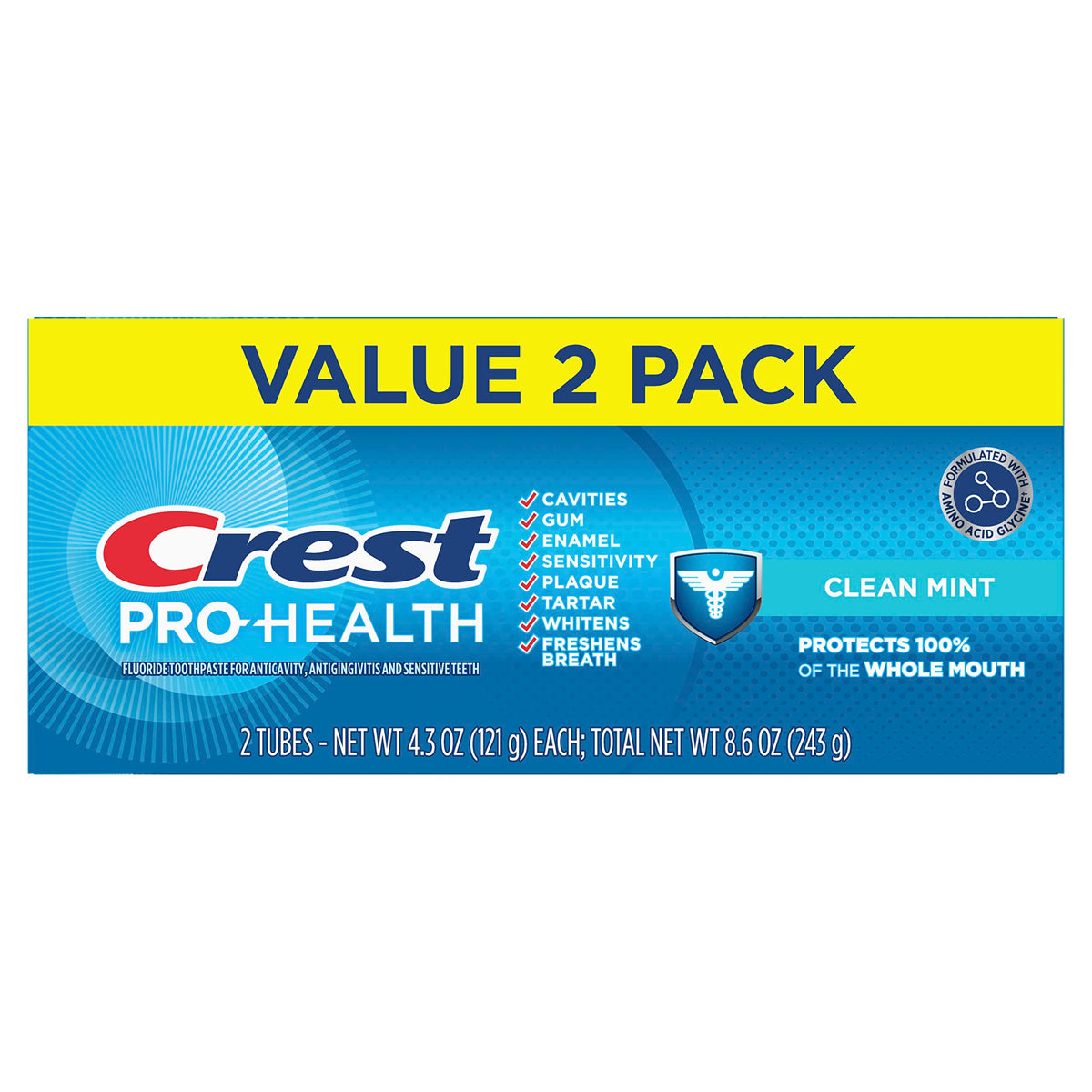 Crest 4.3 Ounce (Pack of 4) / 1 / 4 Toothpaste