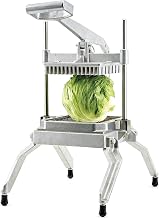 Winco Adjustable Commercial Stainless Steel Lettuce Cutter with Blades