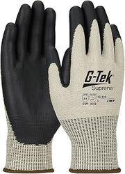 G-Tek Suprene Seamless Knit Suprene Blended Glove with NeoFoam Coated Palm & Fingers Touchscreen Compatible 15-440 Tan 2XL (Pack of 12)