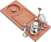 Ruvati LedgeFit Bartender's Board Mixology Drink Cocktail Shaker Workstation Sink Accessory Solid Wood - RVA1236MG
