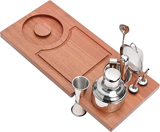 Ruvati LedgeFit Bartender's Board Mixology Drink Cocktail Shaker Workstation Sink Accessory Solid Wood - RVA1236MG