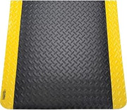 Global Industrial 24" W x 36L Diamond Plate Ergonomic Anti Fatigue Mat