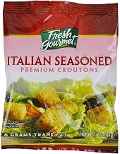 Italian Seasoned Fresh Gourmet Crouton 200 Per Case, 0.5 Ounce Each