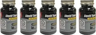 Gardner Bender LTB-400 Liquid Electrical Tape, Easy-on, Waterproof, Indoor/Outdoor Use, 4 Oz. Jar, Black (5-(Pack))