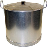 Imex El Zorro 10247 Straight Bucket with Two Handles and Lid 16 Inches Diameter 40 x 35 cm