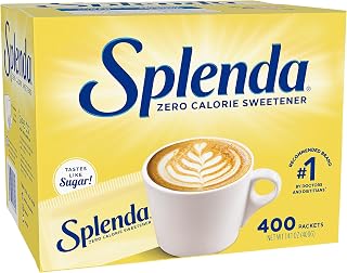 SPLENDA Zero Calorie Sweetener, 400 Count Packets