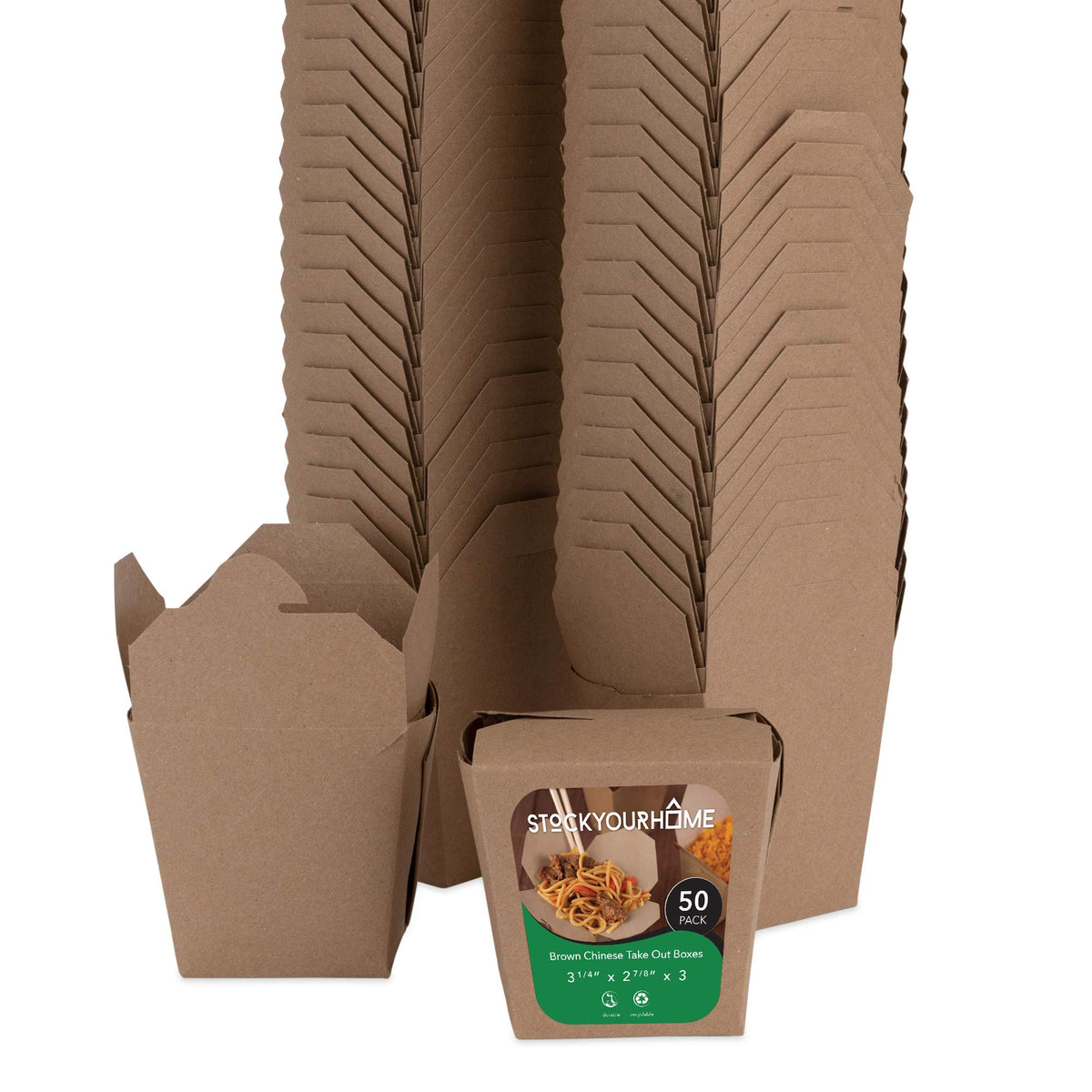 Stock Your Home 16 oz. / Brown / 16.0 ounces Boxes