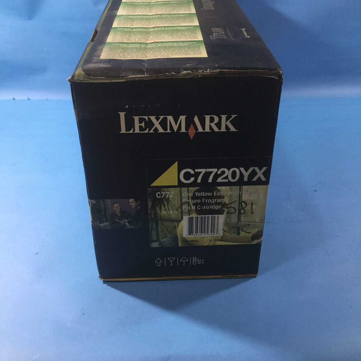 Extra High Yield Yellow Return Program Toner Cartridge by Lexmark – Yellow, Model C7720YX
