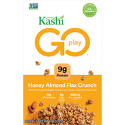 GO, Breakfast Cereal, Honey Almond Flax Crunch, Excellent Source of Fiber, 14oz Box by Kashi – 14 Ounce (Pack of 1), Model 1862770337, 70337, KSH-70339