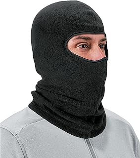 Balaclava, Winter Face Mask, Thermal Black Fleece, Ergodyne N-Ferno 6821