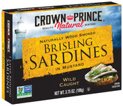 Crown Prince Mustard / 3.75 Ounce (Pack of 12) / 12 Sardines