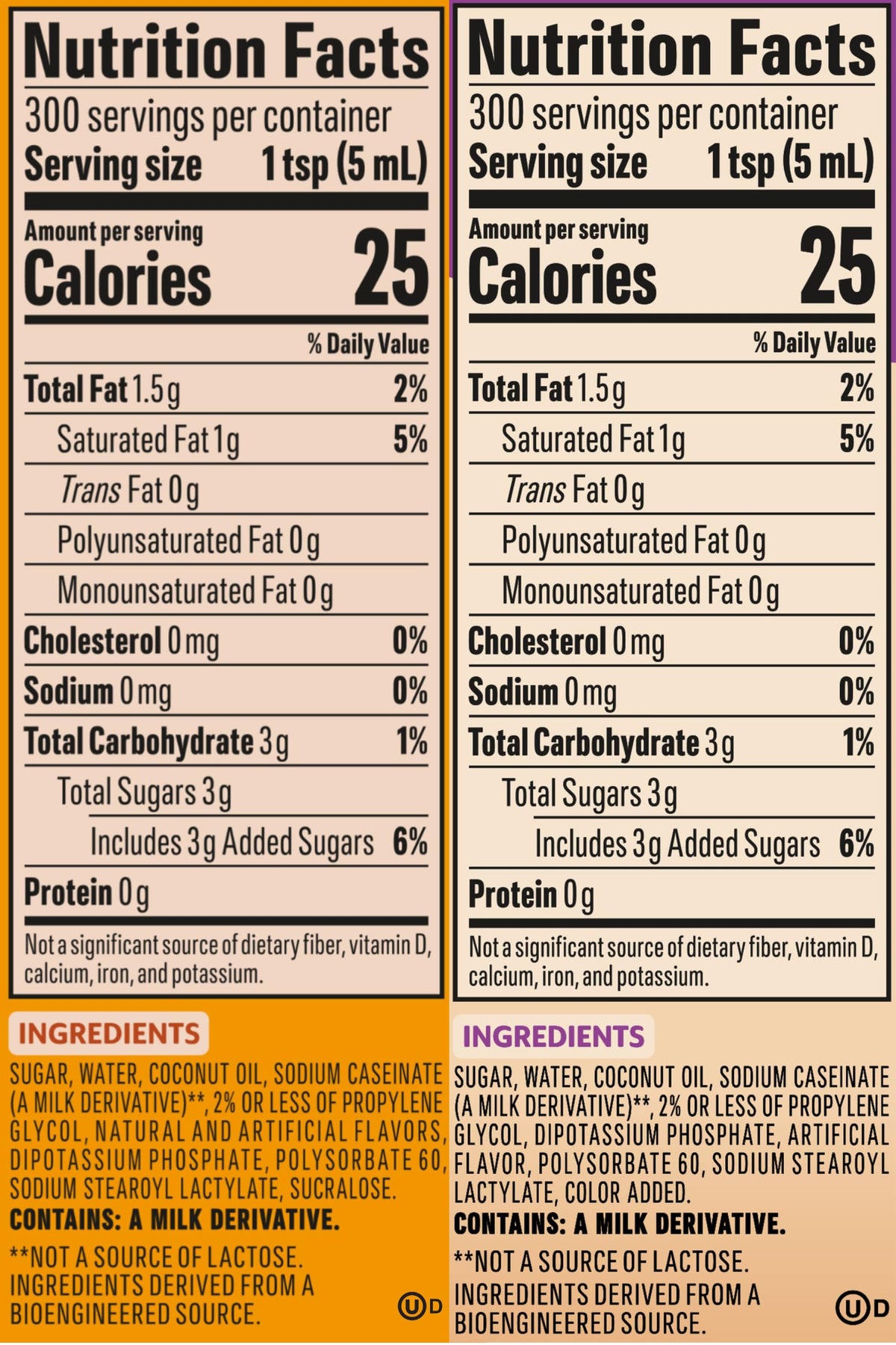 Coffee Mate Pumpkin Spice, Sweetened Original / 50.7 Fl Oz (Pack of 2) / 2 Plant-Based Coffee Creamers