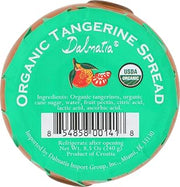 Dalmatia Imports Organic Tangerine Spread, 8.5 Oz