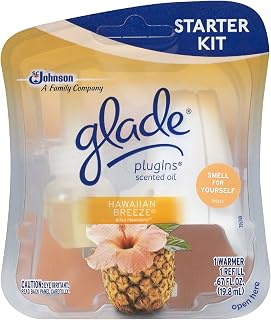 73099 Hawaiian Breeze Glade Plugins Scented Oil Starter Kit