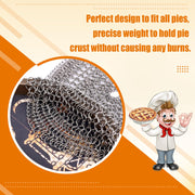 Gosknor Pie Weight Chain, Stainless Steel Blind Bake Tool, Silver 25cm