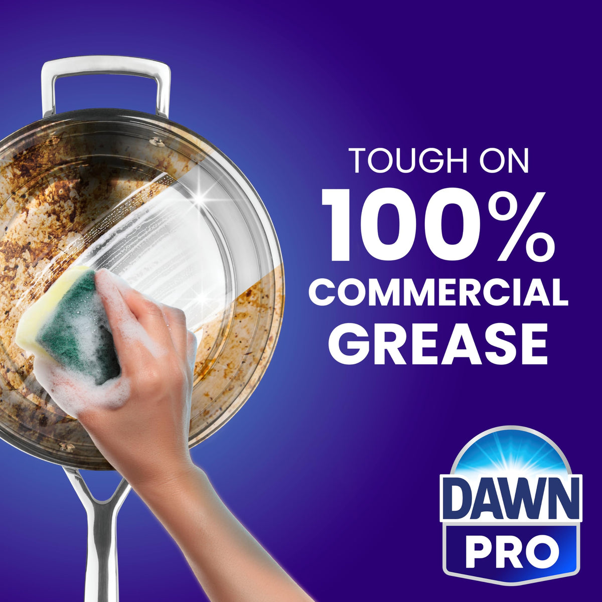 P&G PROFESSIONAL Blue / 128 Fl Oz (Pack of 4) / Dawn Dishwashing Liquid Soap (1 Gallon - Pack of 4) Dish Soap