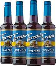 Torani Sugar Free Lavender Flavored Drink Syrup, 25.4 fl oz, 4 Pack