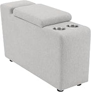 Coaster Collins Upholstered Modular Storage Console Grey
