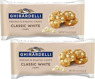 Ghirardelli Classic White Chocolate Chip, 11 oz, 2 pk