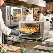 Countertop Convection Oven by Global Solutions – 22.875" x 22.438" x 16", 1.5 cubic_feet, Stainless Steel, Silver, Model GS1741