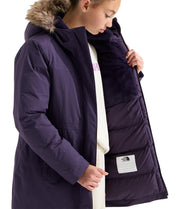 Girls' Arctic Parka by The North Face – Nylon, Endless Dusk, Model NF0A8A30