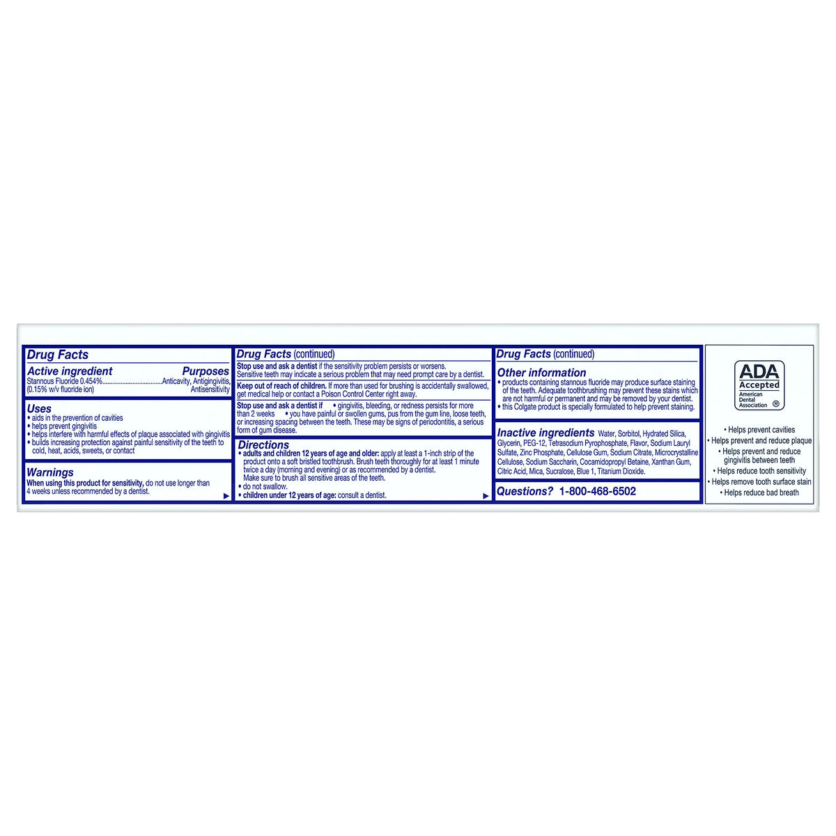 Total Whitening Toothpaste Gel - 4.8 ounce (4 Pack) by Colgate – 4.8 Ounce (Pack of 4), Whitening Mint Gel, Pack of 4, Model 424315